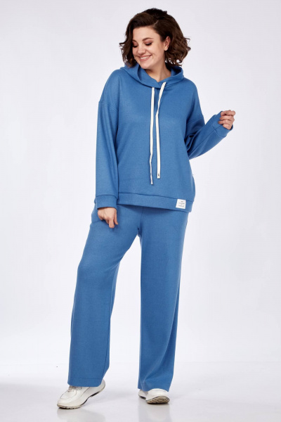 Демисезонные брюки и толстовка из трикотажа для повседневной носки SVT-fashion 594 - фото 3