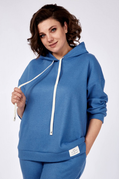 Демисезонные брюки и толстовка из трикотажа для повседневной носки SVT-fashion 594 - фото 4