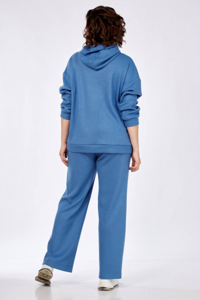 Демисезонные брюки и толстовка из трикотажа для повседневной носки SVT-fashion 594 - фото 5