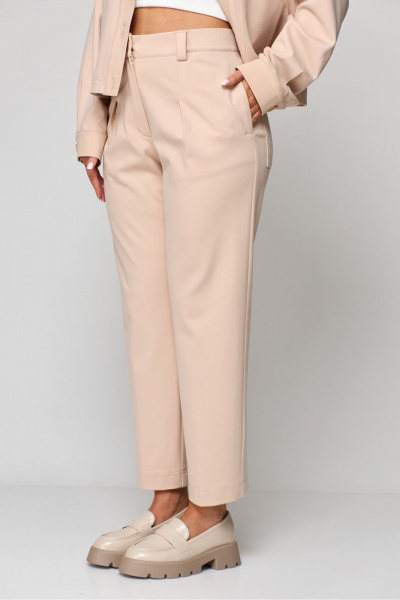 Брюки, жакет Laikony L-941 пудра - фото 5