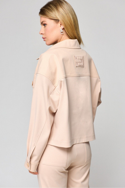 Брюки, жакет Laikony L-941 пудра - фото 3