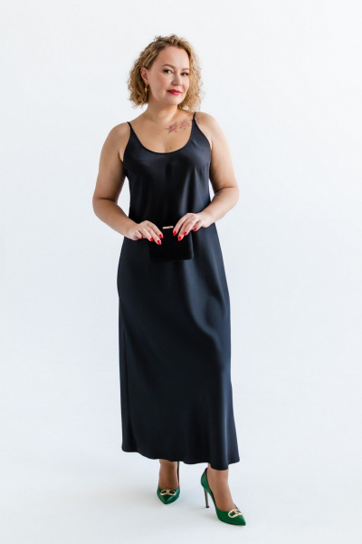 Платье Ollsy 01661 черный - фото 2