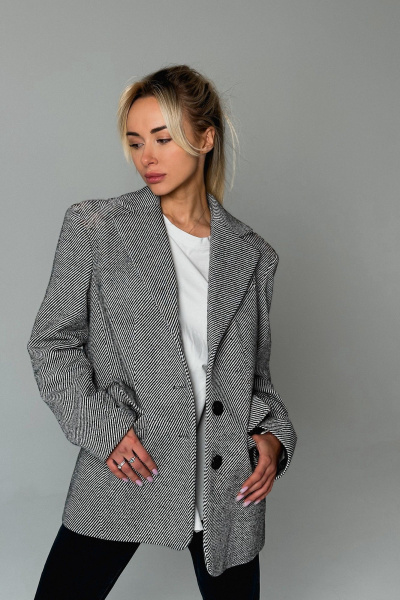 Полупальто Skipper Design 134 серый - фото 9