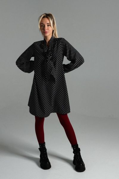 Платье Skipper Design 4461 черный - фото 7