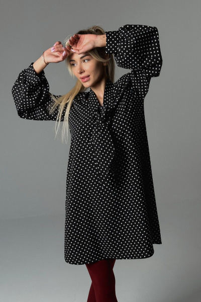 Платье Skipper Design 4461 черный - фото 6