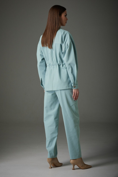 Брюки и жакет женский в стиле casual из джинса N.O.W. 1405 - фото 2