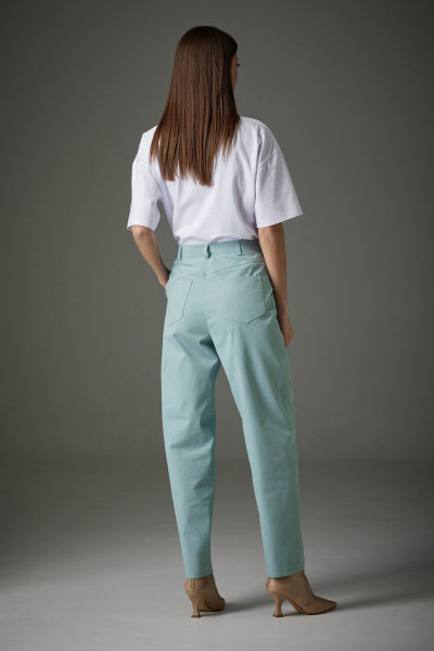 Брюки и жакет женский в стиле casual из джинса N.O.W. 1405 - фото 7