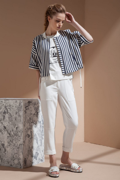 Куртка Nova Line 1778 полоска - фото 2