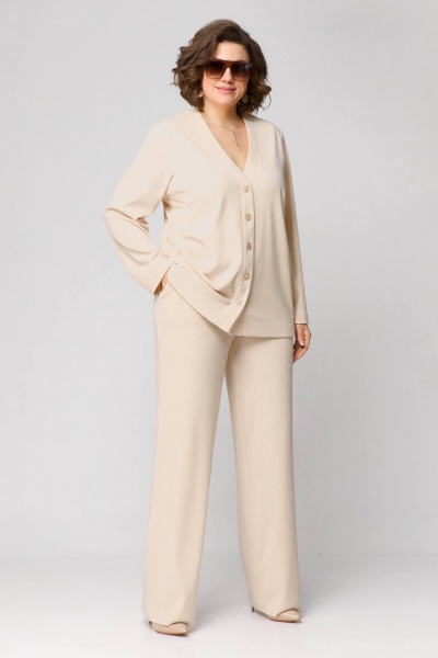 Брюки, джемпер Runella 1621 молочный - фото 6