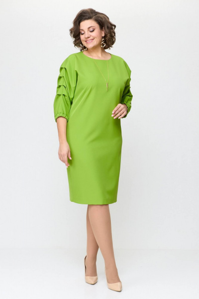 Платье Koketka i K 1125 лайм - фото 4