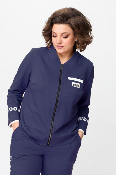 Брюки, бомбер Bonna Image 889-1 синий - фото 4