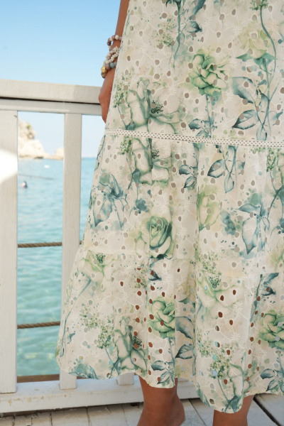 Платье Vittoria Queen 20933 дизайн_цветы - фото 4