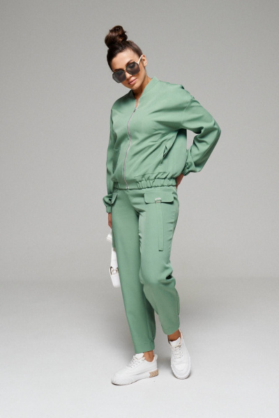 Брюки, бомбер Beautiful&Free 6075 мята - фото 1
