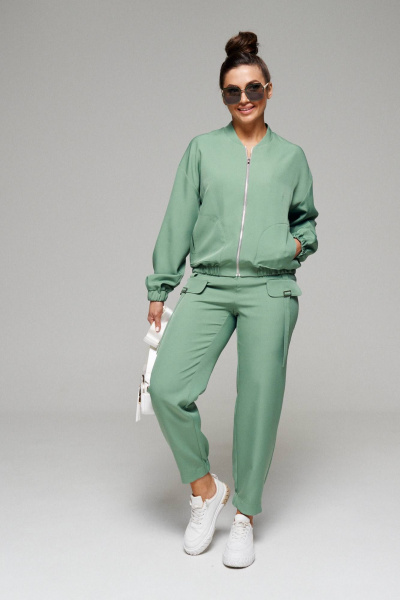 Брюки, бомбер Beautiful&Free 6075 мята - фото 3