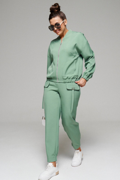Брюки, бомбер Beautiful&Free 6075 мята - фото 2