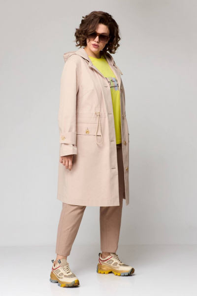 Брюки, майка, плащ Runella 1579 бежевый - фото 5