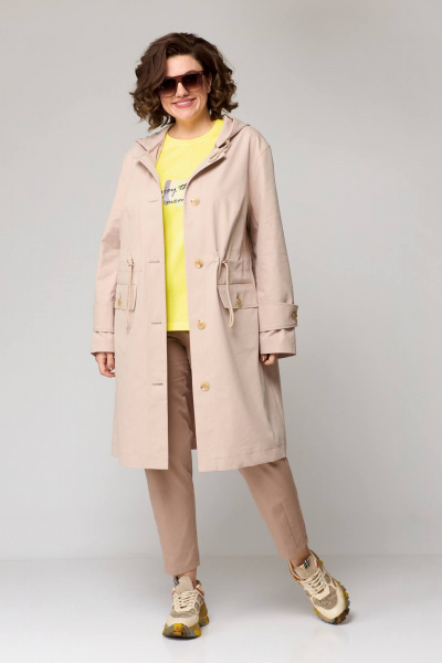 Брюки, майка, плащ Runella 1579 бежевый - фото 2