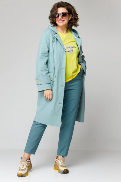 Брюки, майка, плащ Runella 1579 голубой - фото 1