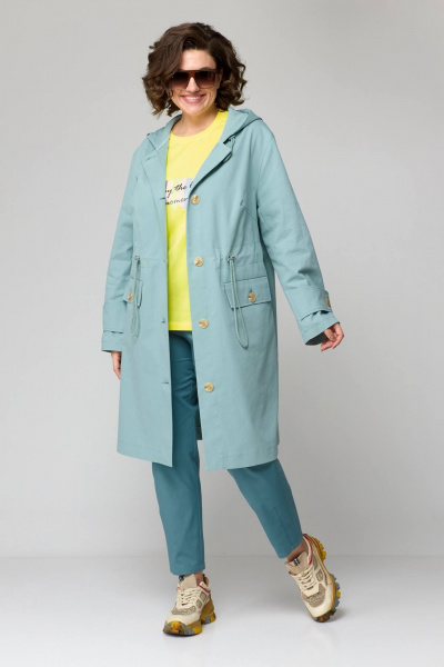 Брюки, майка, плащ Runella 1579 голубой - фото 8