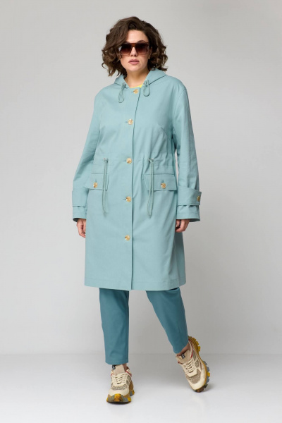 Брюки, майка, плащ Runella 1579 голубой - фото 5