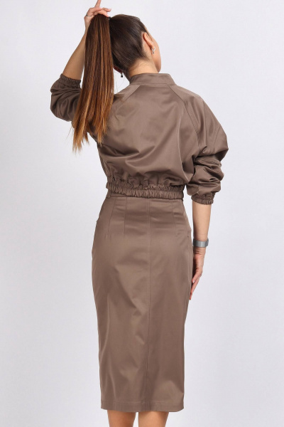 Бомбер, юбка Mia-Moda 1557 - фото 5