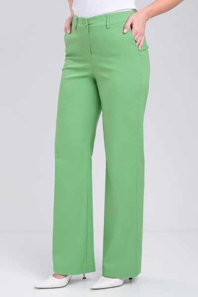 Брюки LeNata 11402 салатовый - фото 5
