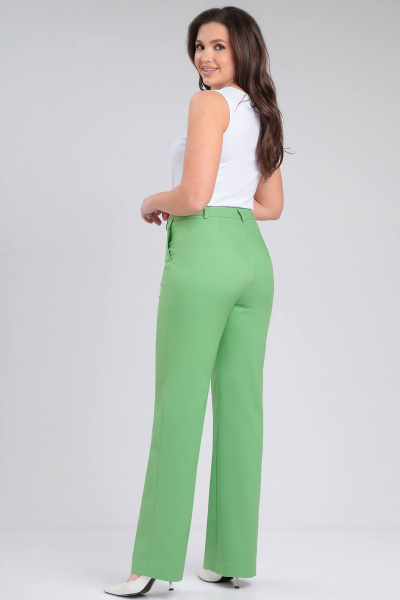 Брюки LeNata 11402 салатовый - фото 2