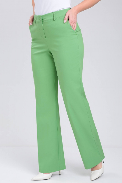 Брюки LeNata 11402 салатовый - фото 4