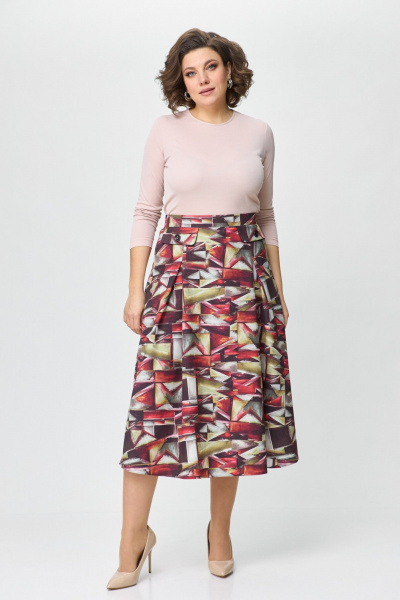 Юбка ANASTASIA MAK 1171 мультиколор - фото 1