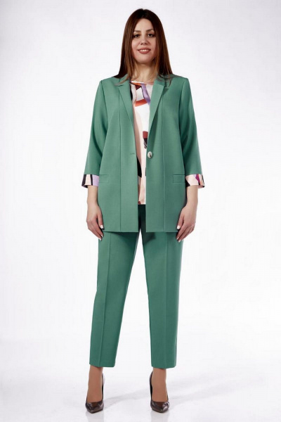 Блуза, брюки, жакет Милора-стиль 1204 - фото 1