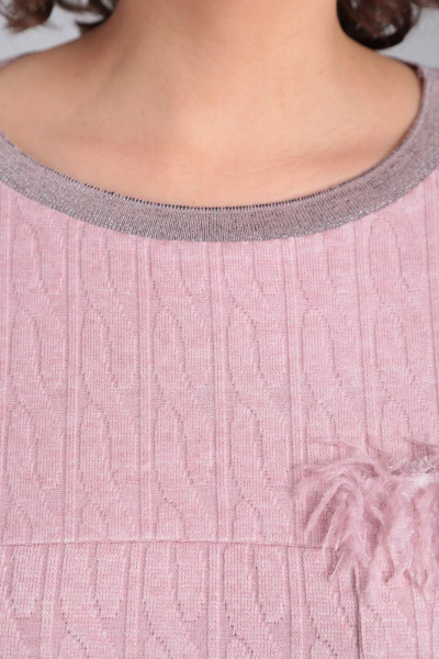 Брюки, джемпер ZigzagStyle 509 розовый - фото 5