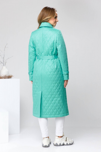 Плащ Romanovich Style 9-2209 бирюза - фото 4