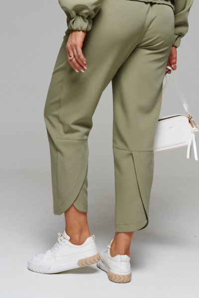 Брюки, бомбер Beautiful&Free 6104 хаки - фото 6