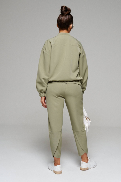 Брюки, бомбер Beautiful&Free 6104 хаки - фото 5
