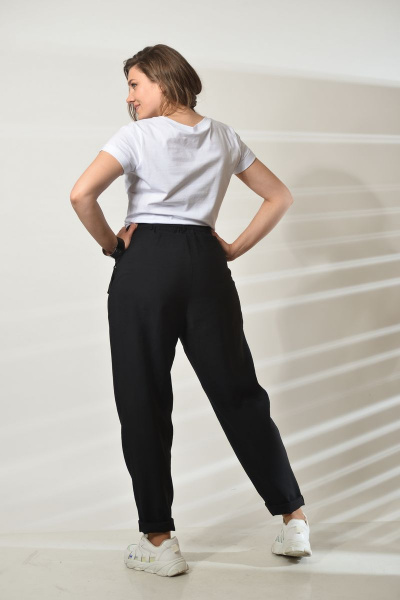 Брюки GRATTO 3004 черный - фото 2