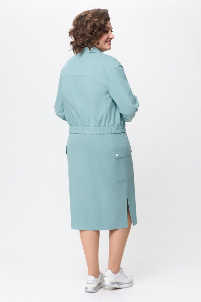 Жакет, юбка БагираАнТа 935 мятный - фото 5