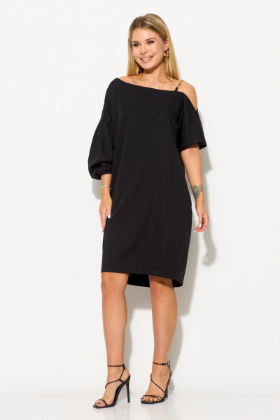 Платье Talia fashion 394-1 черный - фото 5