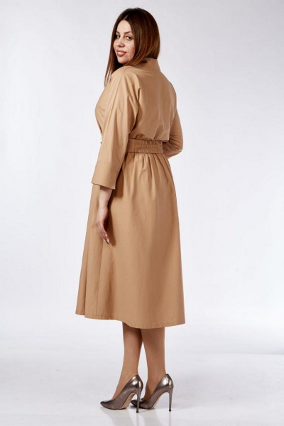 Платье Милора-стиль 1199 песочный - фото 2