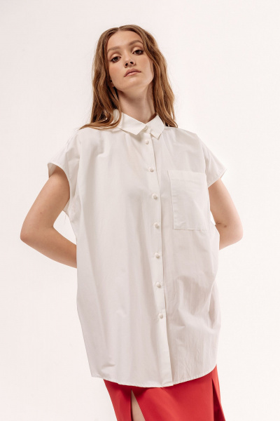 Рубашка FLAIM 1058 белый - фото 1