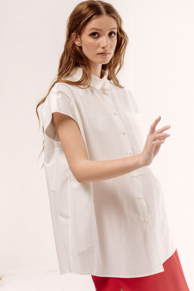 Рубашка FLAIM 1058 белый - фото 4