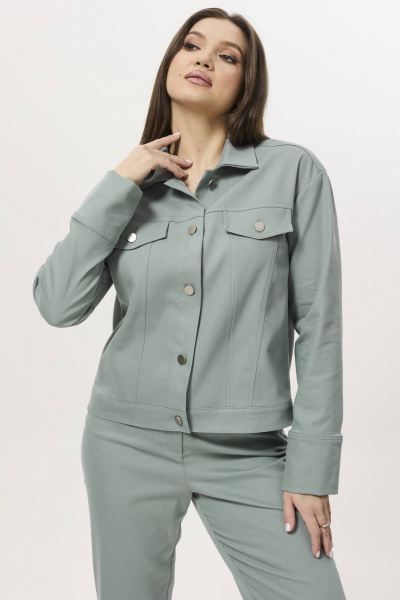 Жакет Ma Сherie 1068 мятный - фото 4