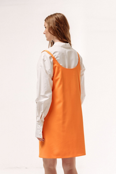 Сарафан FLAIM 1060 оранжевый - фото 2