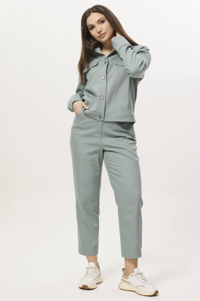 Брюки, жакет Ma Сherie 3040 мятный - фото 10