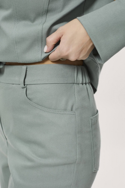 Брюки, жакет Ma Сherie 3040 мятный - фото 5