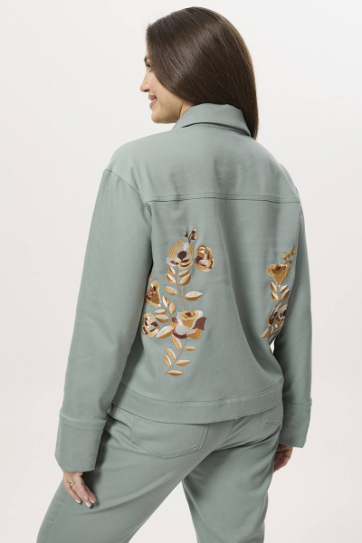 Брюки, жакет Ma Сherie 3040 мятный - фото 2