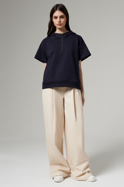 Джемпер Панда 109447w синий - фото 1