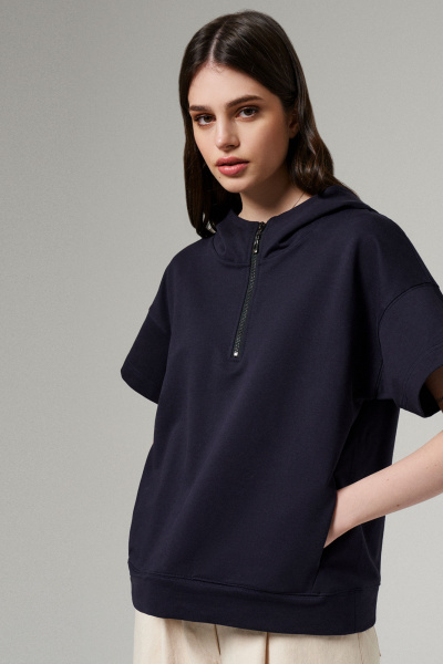 Джемпер Панда 109447w синий - фото 3