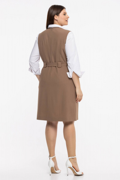 Сарафан Avila 0833 капучино - фото 10