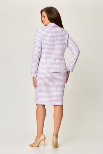 Жакет, юбка DaLi 3652 лаванда - фото 3