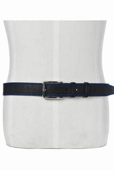 Ремень Galanteya 4819.22с627к45 1р черный/синий - фото 5